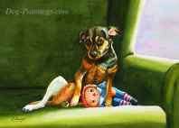 puppys paintings