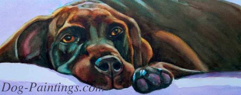 Dog Painting Portfolio