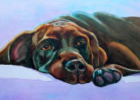 dog paintings